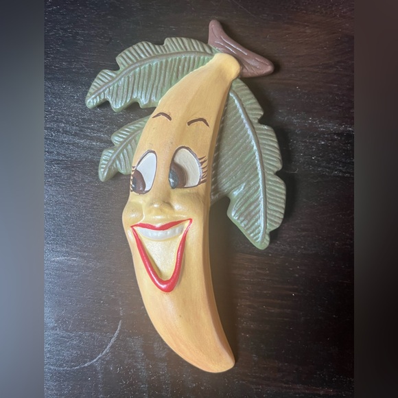 8 colorful wall hanging fruits vintage anthropomorphic - Picture 9 of 11